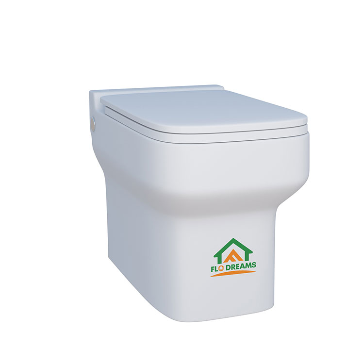 ရေချိုးခန်း One Piece Floor Mounted Ceramic Macerator Toilet